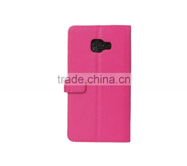 Luxury MMT PU Leather Case With Card Slot for Samsung C5 Litchi Grain Anti Shock Holder Frame Flip Wallet Case for Samsung C5 photo-2