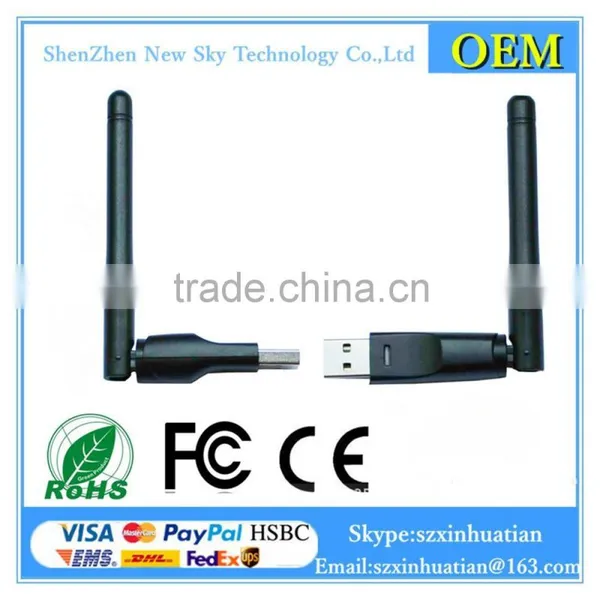 Ralink 5370 Chipset Wireless USB Adapter With Antenna