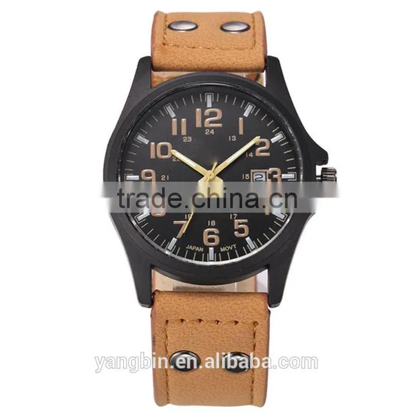 2016 Colorful Metal Watch With Multi Color Strap Watches for Man photo-2