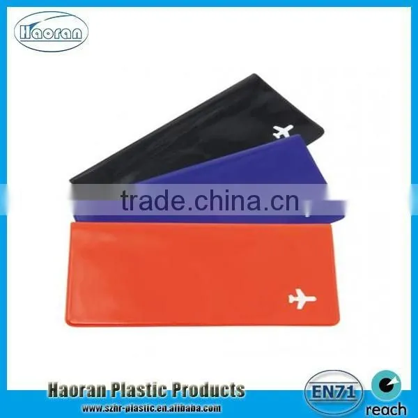 China Supply Plastic Vinyl Travel Ticket Wallet Cover OEM photo-4