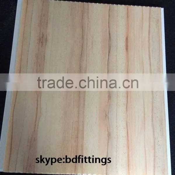 Pvc Wooden Panel Pvc Wood Ceiling Tiles photo-4