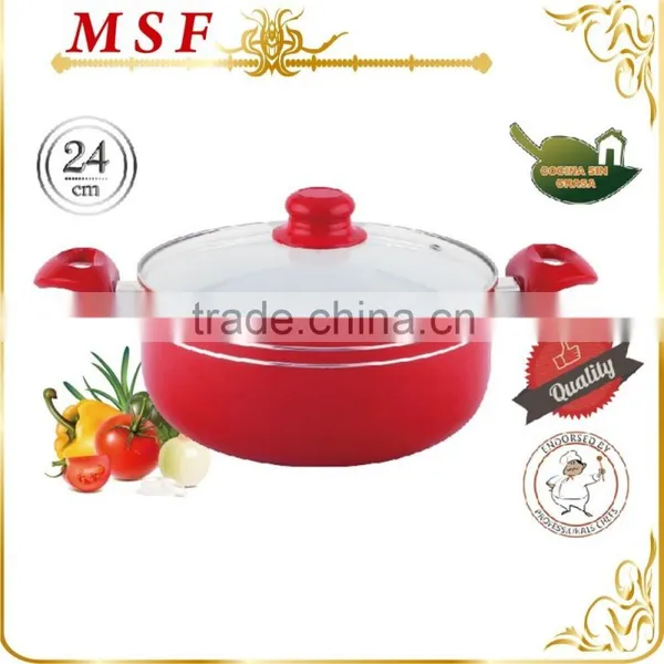 Pressed Aluminum Ceramic Casserole