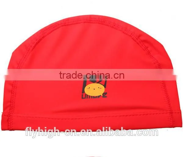 Fashion Wholesale Custom pu Swimming Cap photo-4
