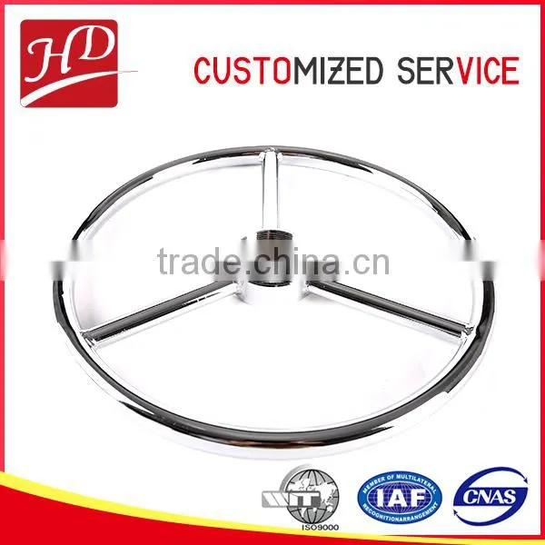 High Quality Metal Round Stainless Chair Base Made in China photo-3