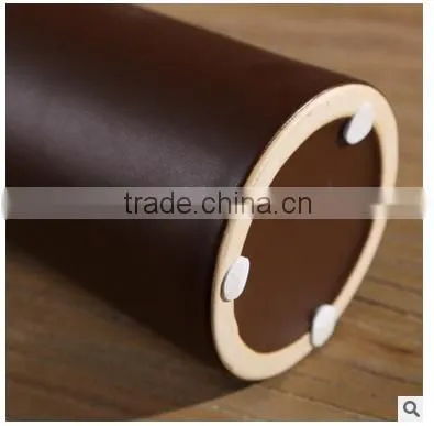 Chocolate Color Desk Tall Cylinder Vases From Jingdezhen Factory photo-4