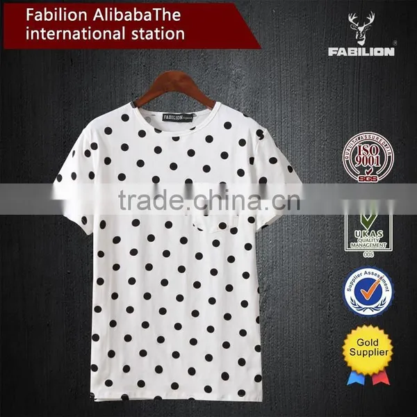 Online Shopping India Wholesale Women's High Quality Cheap Cotton Dot t Shirt photo-3
