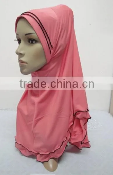 H262 Latest Muslim Hijab With Curling photo-5