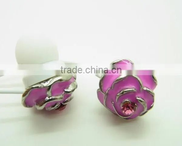 High Quality Diamond Stone Earphone Bling Earbud for Promotion photo-4