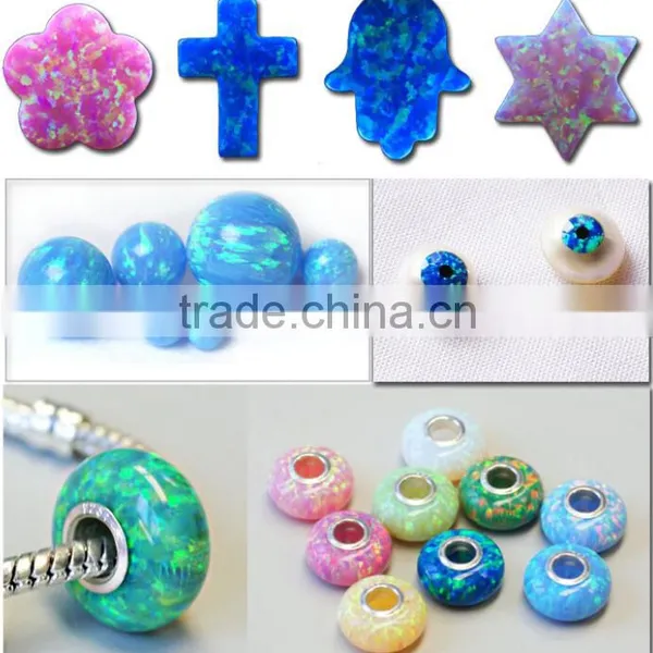 Opal Jewelry Factory Custom Wholesale Opal Cross Pendant Jewellery 925 Sterling Silver Synthetic Fire Opal Jewellery photo-4