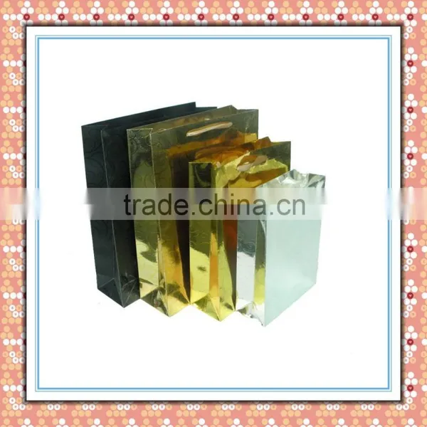 Paper Bag Factory Wholesale Gold Paper Bag photo-4