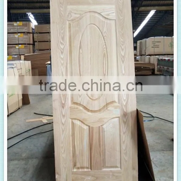 Ash Wood Veneer HDF Door Skin From China/oak Veneer Door Skin/natural Wood Cabinet Veneer Skin