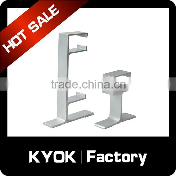 KYOK Sumptuousness Chrome Silver Curtain Pole Wall Brackets,brackets Multiple Parts 19mm/22mm/25mm photo-4