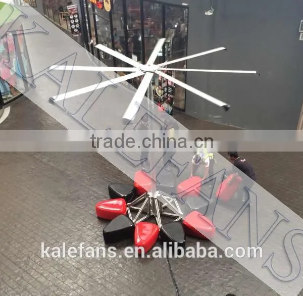 Supermarket 4.2m Large Size DC Motor Floor Ventilation Fan Malaysia