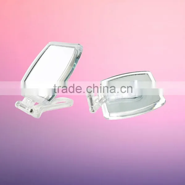 Folding Make up Mirror Hanging Mirror Plastic Portable Travel Mirror photo-2