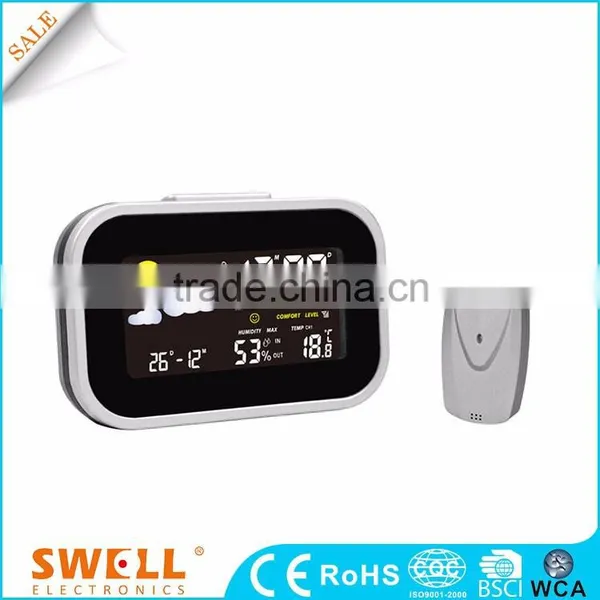 hot sale modern design stylish clock , fashionable plastic clock
