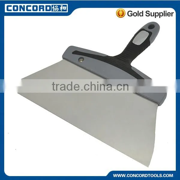 80mm Stainless Steel Blade Taping Knife With Soft Grip, Drywall Taping Tools Building Construction Tools and Equipment