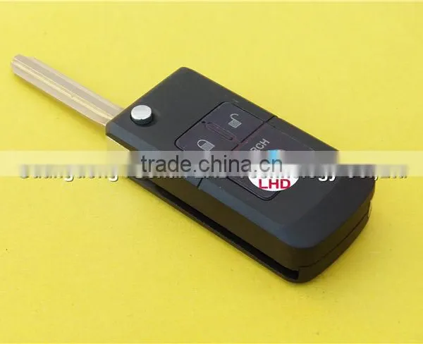 Flip Key Remote Shell Cover for Toyota Crown 2 Button Blank Key photo-5