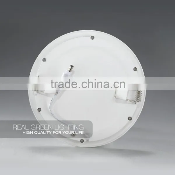Dimmable LED Panel Light 30Pcs LEDs 6W Surface Mounted Panel Light Adjusted Round Shape photo-2