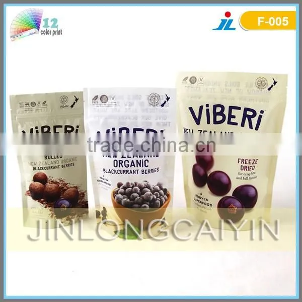 Manufacturer Wholesale Zipper Top Bag, Laminated Plastic Food Packing Bag photo-6