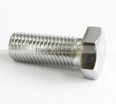 4.8grade Stainless Steel Hexagon Head Bolts DIN933 photo-2