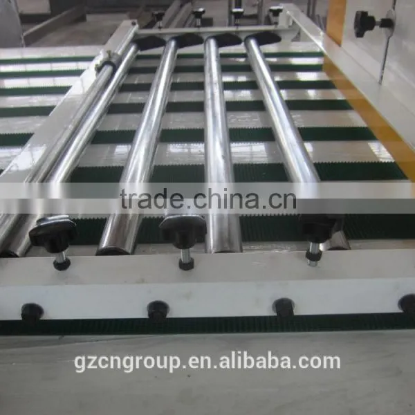 Semi Automatic Cardboard Box Folding Gluing Machine photo-3