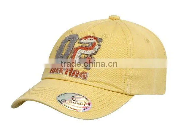 Fashion High Quality Baseball Hats Top Quality Custom Fiber Optic Baseball Cap With Leds(REACH) photo-4