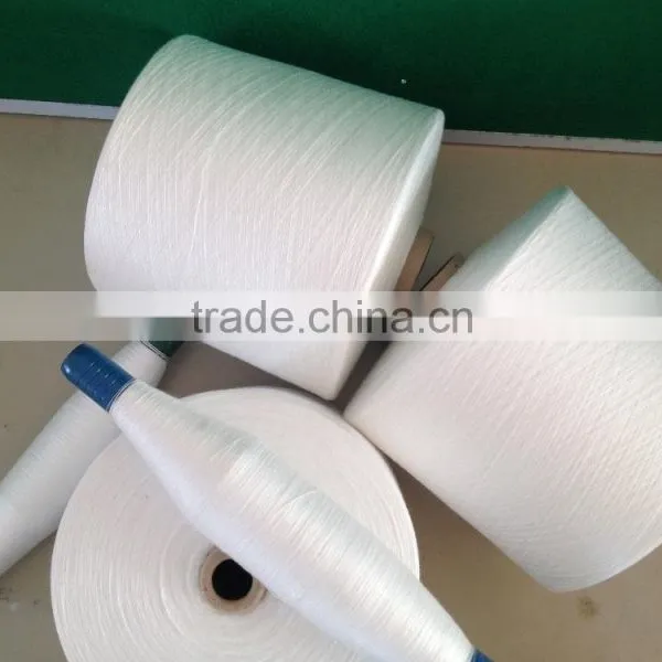 Raw White Color 40/2 100% Polyester Yarn Sewing Thread