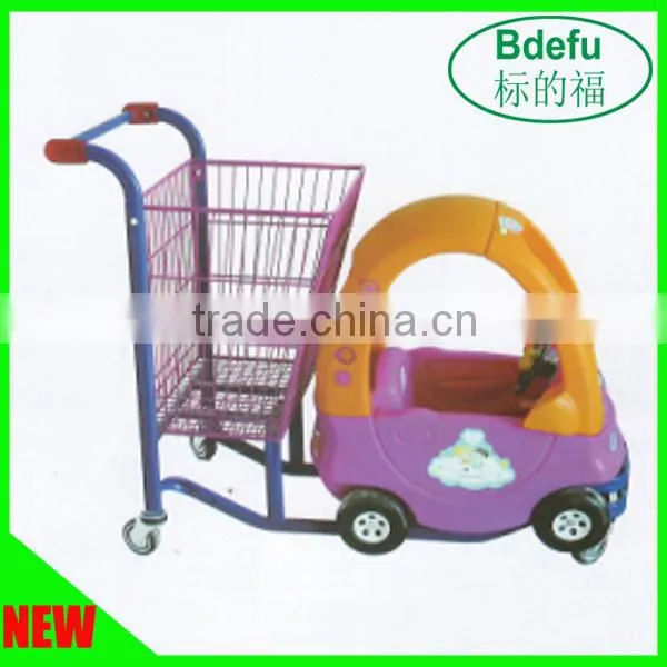 New Design Supermarket Children Cart/Shopping Trolley