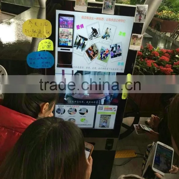 46 Inch Instant Print TFT LCD Photo Booth Kiosk photo-2