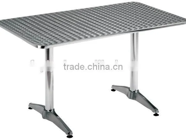 Metal Table Outdoor Stainless Steel Garden Table YT3 photo-6