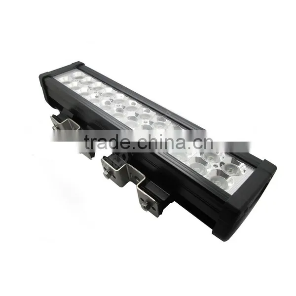 Sale! 14" 72W Offroad LED Work Light Bar Flood Beam SUV Driving Lamp Double Row photo-3