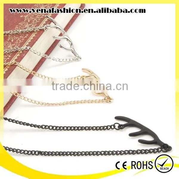 Animal Jewellery Antler Cheap Chunky Necklace, Deer Antler Necklace photo-6