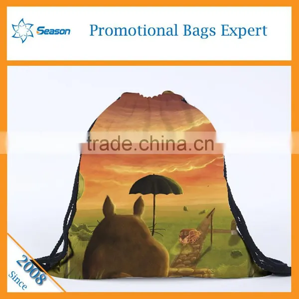 Kids Cartoon Picture of School Bag Eco Shopping Bag Printed Shopping Bags Supplier's Choice photo-3