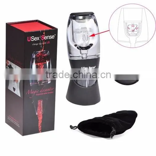 Classical Wine Decanter With Stand Wine Aerator photo-5