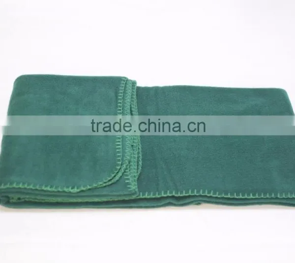Quality Factory Anti-pilling Heavy Fleece Travel Blanket photo-2