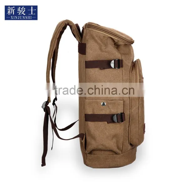 Factory Wholesale Large Capacity Climbing Mountaineering Hiking Outdoor Sport CanvasBackpack photo-5