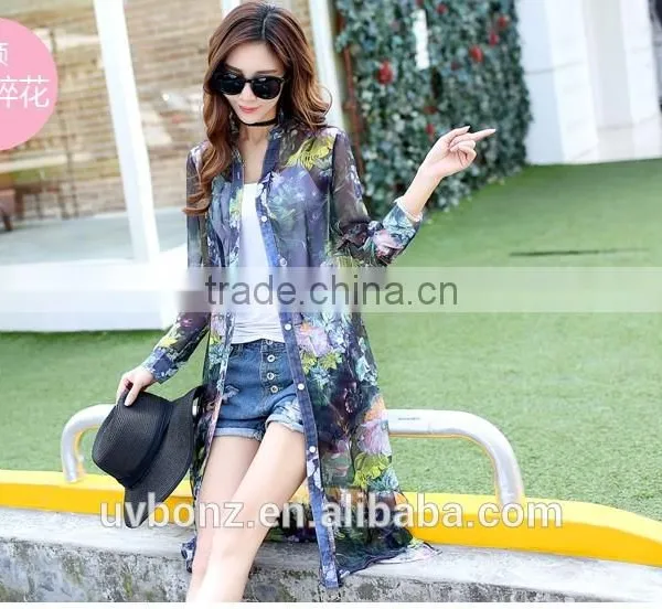 Ladies Chiffon Blouse Shirts Tops
