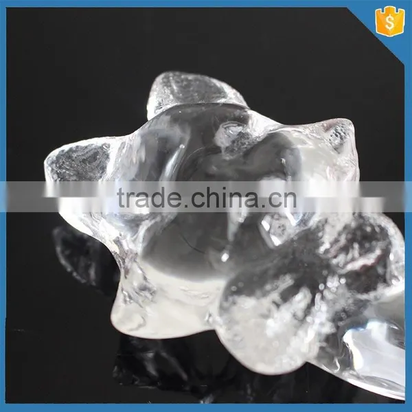 Bulk Hand Press Clear Animal Glass Ornament Christmas Decorations Made in China photo-2