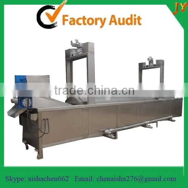 Continuous Commercial Electric Deep Oil-water Fryer for Hot Sale photo-4