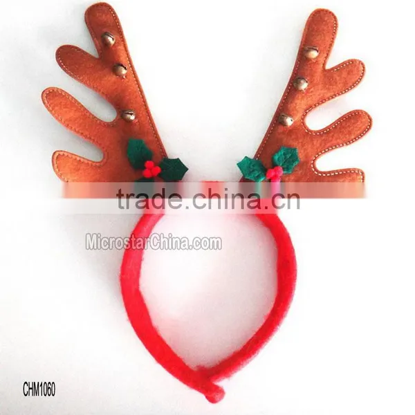 New Year Sweet Girl Jewelry Party Fashion Deer Hoop Headband Wholesale photo-4
