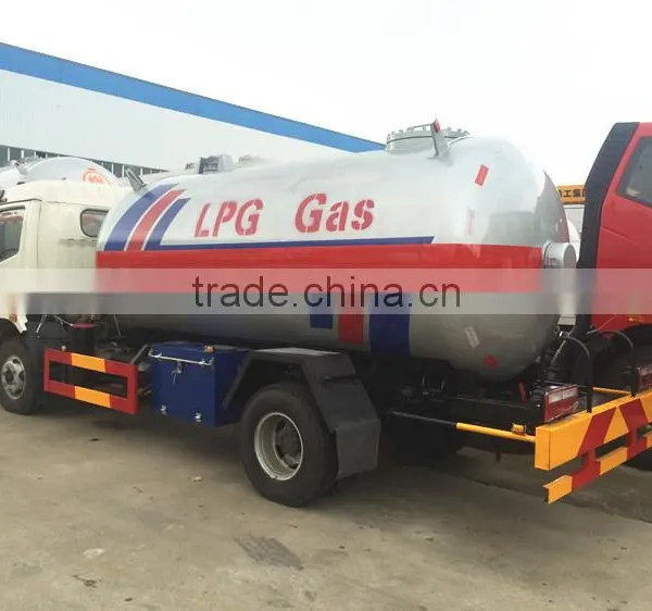 High Performance Dongfeng 4x2 Mini Lpg Tanker Transportation Truck photo-6