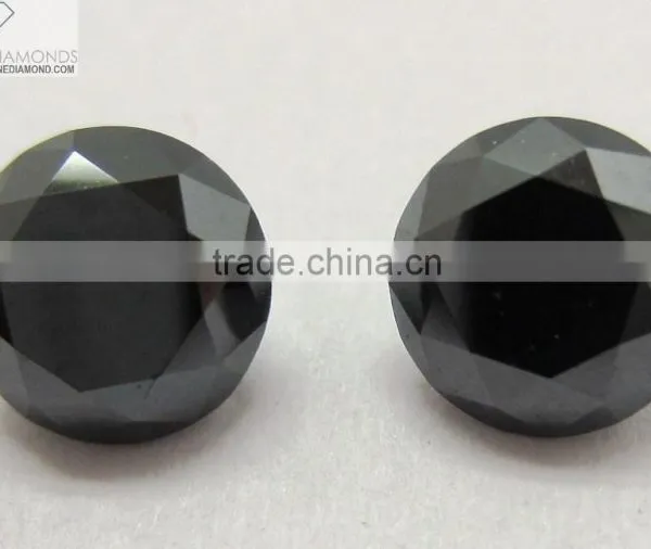 High Quality Synthetic Black Moissanite Manufaturer In India photo-2