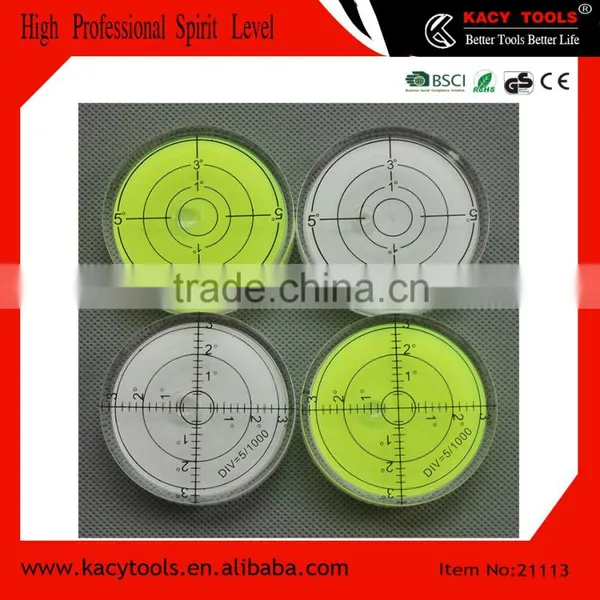 66x12mm Mini Round Bubble Level photo-2