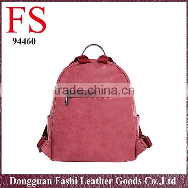 Mini Cute Double Pocket School Style Backpacks of Teenage Girls photo-3