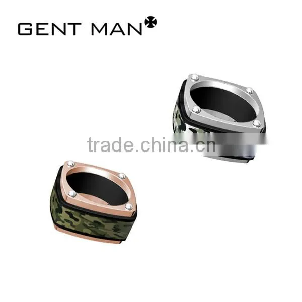 2016 New Ring Design Fancy Camoflage Patternede New Model Wedding Ring photo-3