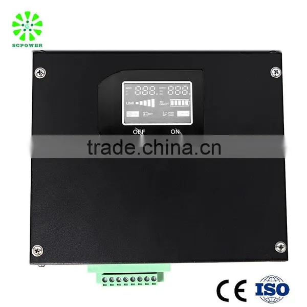 AC DC MPPT Hybrid Solar Charge Controller 10A 12V for on Grid Solar Lighting System photo-2