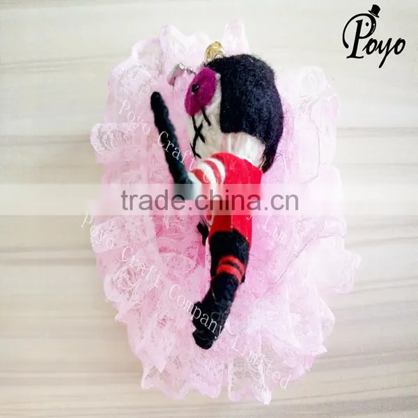 Cheap Knitted Voodoo Doll Keychain Wholesale photo-3