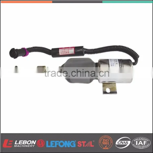 232C 1115030 24V Fuel Cut off Solenoid for Excavator Parts photo-3