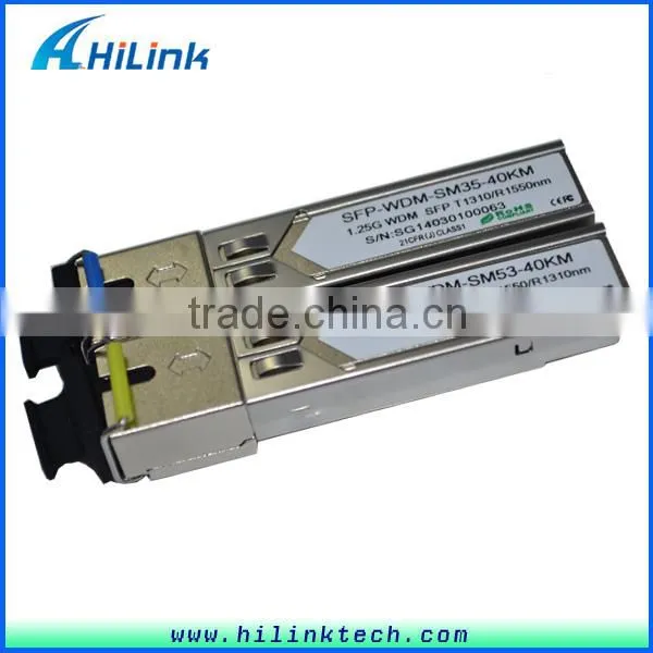 10/100/1000M Fiber WDM SFP Module Port Compatible Huawei Media Converter photo-4