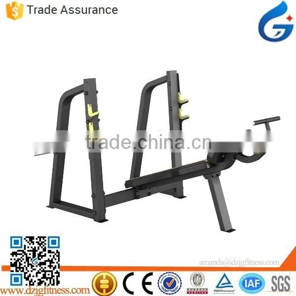JG-1639 Professional Free Weight Commercial Fitness Equipment /Gym Machine/ Olympic Decline Bench photo-4